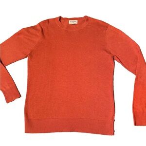 Goodfellow & Co Men's Orange Crewneck Sweater size small